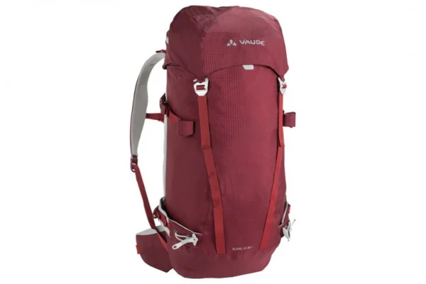 mode pas chere Coupon 🌟 Randonnée Vaude Sac À Dos Vaude 👩 Women’s Rupal 30+ Rouge 🎉 1