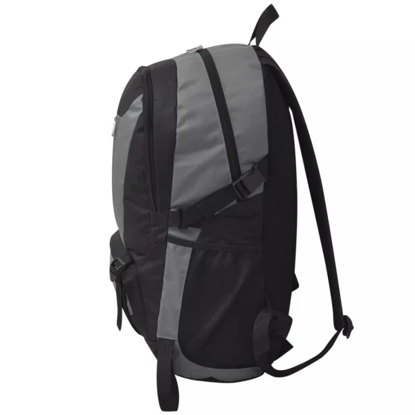 a Prix Discount Meilleur prix 👏 Vidaxl Vidaxl Sac À Dos De Randonnée 40 L Noir Et Gris 😍 7