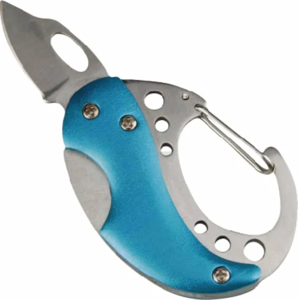 Meilleure vente ⭐ MOUSQUETON MUNKEES Mini Carabiner Knife 🤩 grande qualité 1