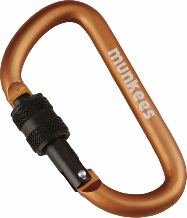 Meilleure vente ⭐ Mousqueton Randonnée Mixte MUNKEES CARABINER 80 MM, U 😍 Boutique officielle 1