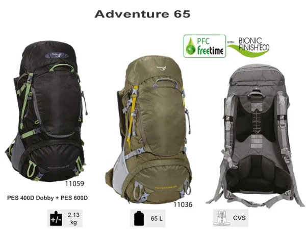 boutique en france Tout neuf 🔔 Randonnée Freetime Adventure-sacs À Dos 65l-sac De Moyenne À Grande Randonnée 1 À 5 Jours-freetime 🔥 3