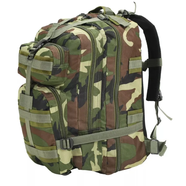 guranteed de qualité Meilleur prix 🧨 Vidaxl Vidaxl Sac À Dos En Style D’armée 50 L Camouflage 🎁 1