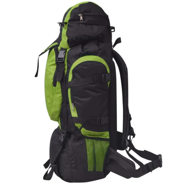 Livraison Standard/Rapide Tout neuf 😉 Vidaxl Vidaxl Sac À Dos De Randonnée Xxl 75 L Noir Et Vert 🎁 4