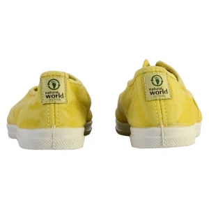 soldes pas cher Meilleur prix 🧨 Enfant Natural World Tennis Enfant À Lacet Natural World JAUNE ✔️ 16