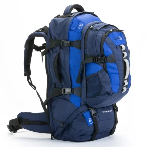 en promotion Coupon ✔️ Camping Skandika Skandika Sac À Dos Waterloo 65+15 (bleu) 🎁 10