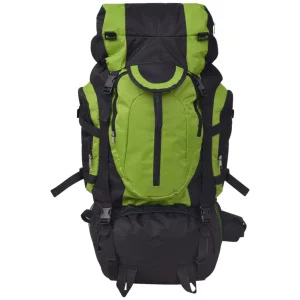 Livraison Standard/Rapide Tout neuf 😉 Vidaxl Vidaxl Sac À Dos De Randonnée Xxl 75 L Noir Et Vert 🎁 10