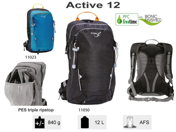 bas prix Vente flash ⌛ Randonnée Freetime Active 12 L – Sacs À Dos Marche Active, Marche Rapide Et Nordique – Freetime 😍 4