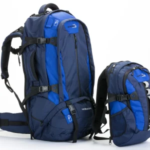 en promotion Coupon ✔️ Camping Skandika Skandika Sac À Dos Waterloo 65+15 (bleu) 🎁 12