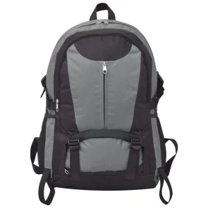 a Prix Discount Meilleur prix 👏 Vidaxl Vidaxl Sac À Dos De Randonnée 40 L Noir Et Gris 😍 16