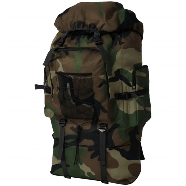 qualité d’originales Meilleur prix 😍 Vidaxl Vidaxl Sac À Dos En Style D’armée Xxl 100 L Camouflage 😉 1