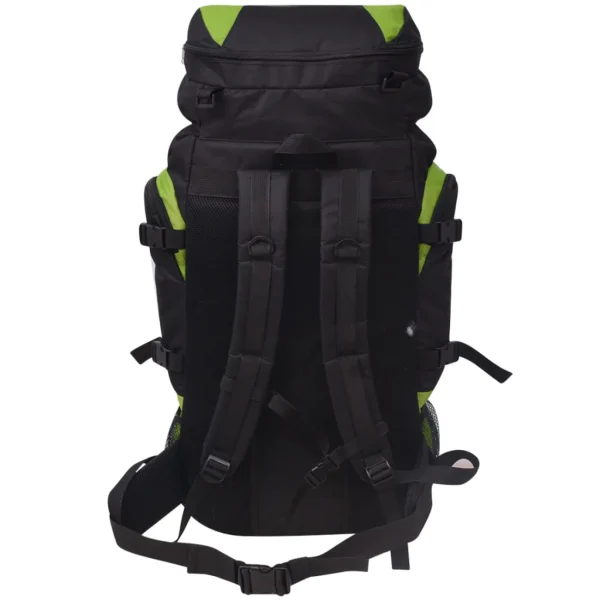 Livraison Standard/Rapide Tout neuf 😉 Vidaxl Vidaxl Sac À Dos De Randonnée Xxl 75 L Noir Et Vert 🎁 5