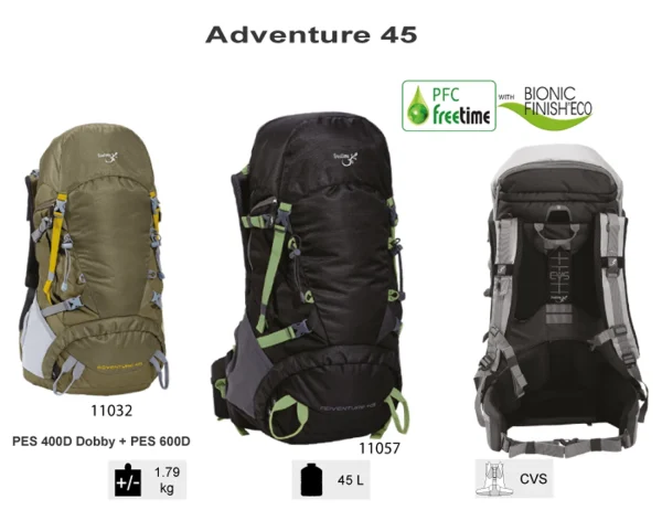 Meilleure affaire 🧨 Randonnée Freetime Adventure 45-sacs À Dos 45 L – Sac De Petite À Moyenne Randonnée – Freetime 💯 l'unique style 3