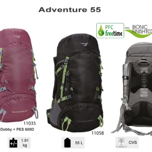 Les meilleures critiques de 😍 Randonnée Freetime Adventure 55-sacs À Dos 55 L – Sac Pour Moyenne Randonnée De 1 À 3 Jours – Freetime ✨ Retour Facile et Gratuit 8