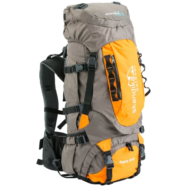 achat Offres 🛒 Randonnée Skandika Bogong 45+10 – Sac À Dos Trekking Randonnée – Gris-orange ⭐ 1