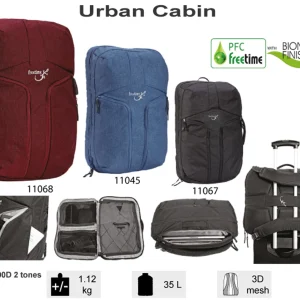 Large choix en ligne Offres 💯 Randonnée Freetime Urban Cabin – Sac À Dos 35 L – Bagage Pour Trolley – Freetime 🤩 10