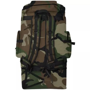 qualité d’originales Meilleur prix 😍 Vidaxl Vidaxl Sac À Dos En Style D’armée Xxl 100 L Camouflage 😉 16